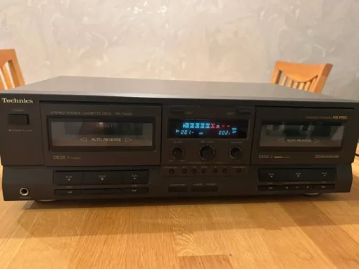 Tradera Technics RS-TR333 Stereo Dubbel Kassettdäck^ Stereo & Hifi
