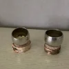 Tradera Tenn Jokkmokkstenn snapskupa 2 st> Hemslöjd