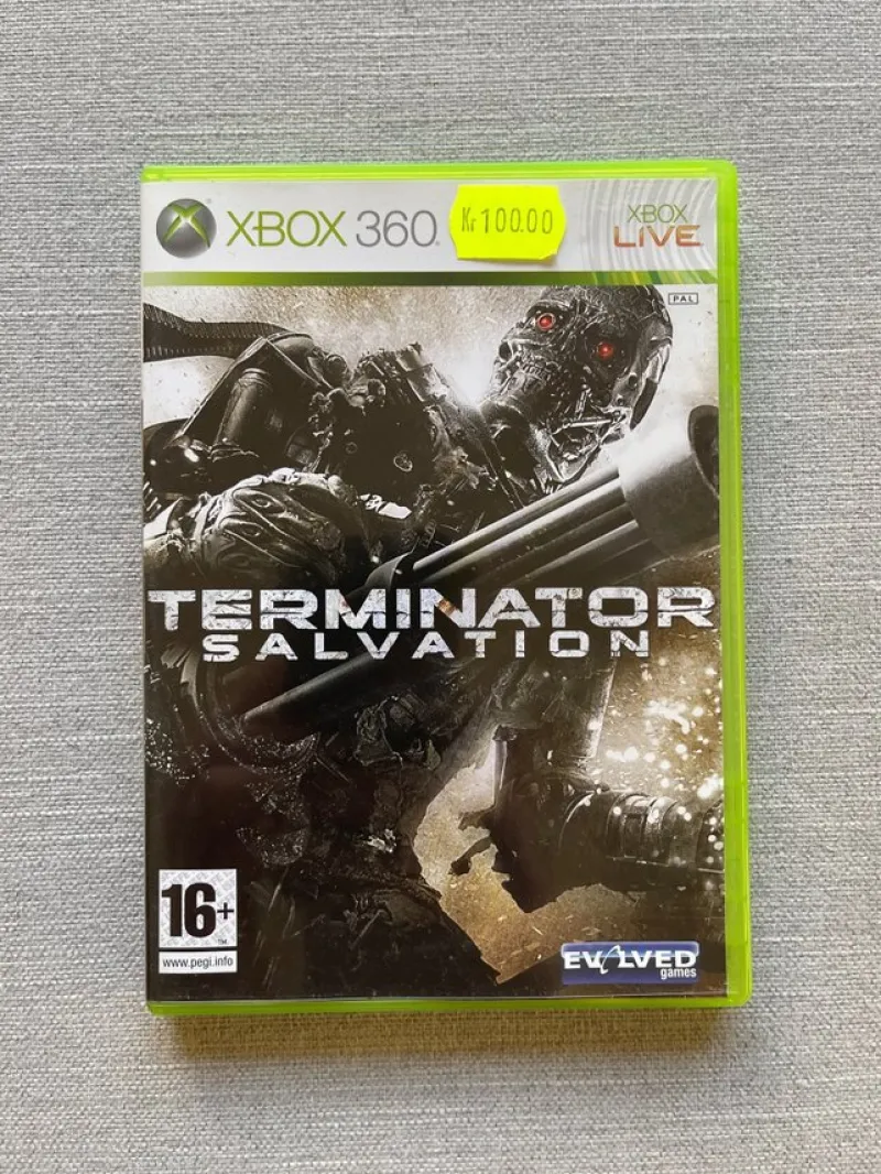 Tradera Xbox<Terminator Salvation Xbox 360