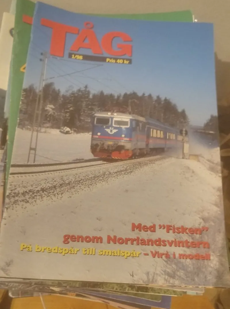 Tradera Tåg - Årgång 1998> Järnväg & Spårväg