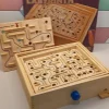 Tradera Trä labyrint spel^ Bräd- & Sällskapsspel