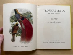 Tradera Tropical Birds - John Gould, Sacheverell Sitwell (1948)> Planschverk & Illustrerade Böcker