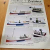 Tradera Technica & Nautica<Tucher + Walther Reklamblad för Ångmaskin / Plåtlek (R14)
