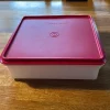 Tradera Tupperware Förvaringslåda halvan^ Tupperware