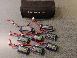 Tradera Turnigy nano-tech 3S, 450mAh och 3S, 950mAh LiPo batterier^ Radiostyrt