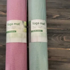 Tradera Yoga<Två nya yogamattor - Rosa och Grön
