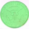 Tradera Pennor & Tillbehör<United States of America Half Dollar eraser made in 1980-JFK head-Weight 11.7g