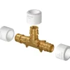 Tradera Uponor Q&E T-rör. 18-15-15mm.> Vvs