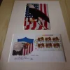 Tradera USA Bald Eagle fotografi & förstadagsbrev med passepartout storlek A4^ Nordamerika