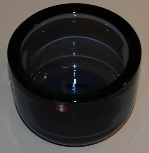 Tradera VALKEA LJUSLYKTA IITTALA VÄRMELJUSHÅLLARE REGN HARRI KOSKINEN FINT SKICK !!> Glas