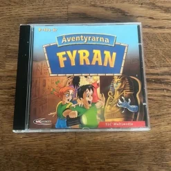 Tradera Datorspel<Äventyrarna Fyran - PC-spel