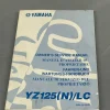 Tradera Verkstadshandbok Yamaha YZ 125 yz125 2001^ Motocross