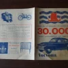Tradera Lotter & Lottsedlar<Vinstförteckning Föreningen Nordens lotteri 1951 ca 14x18cm 4sid