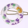 Tradera Hårsmycken & Diadem<Vintage French plastic floral hairclip-circa 1960s-Weight 2g-FRI FRAKT