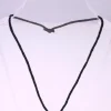 Tradera Smyckespaket<Vintage ladies metal pendant with painted enamel front + black plastic earrings