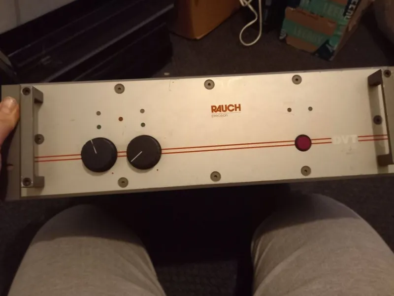 Tradera Vintage Rauch DVT 250S Forstarkare Ej Testad^ Dj-utrustning