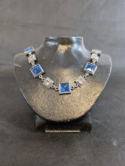 Tradera Vintage Rune Tennesmed - Halsband / Collier / Modernist / Tenn^ Smycken