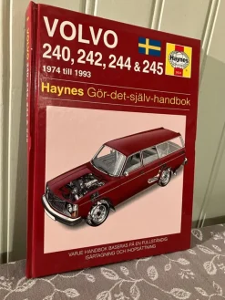 Tradera Volvo 240, 242, 244 & 245 Haynes Gör-det-själv-handbok 1974 till 1993^ Övrigt Fordonsrelaterat