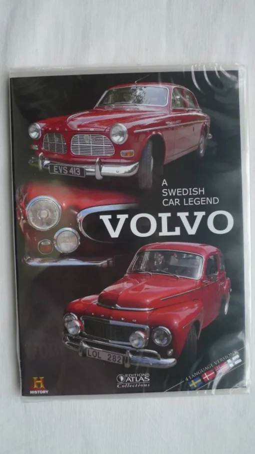 Tradera Mobilia<VOLVO A Swedish car legend DVD Editions Atlas helt ny inplastad