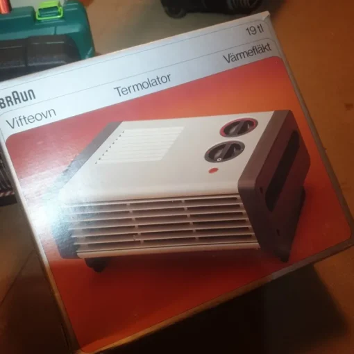 Tradera Värmefläkt braun 19tl made in germany> Värme