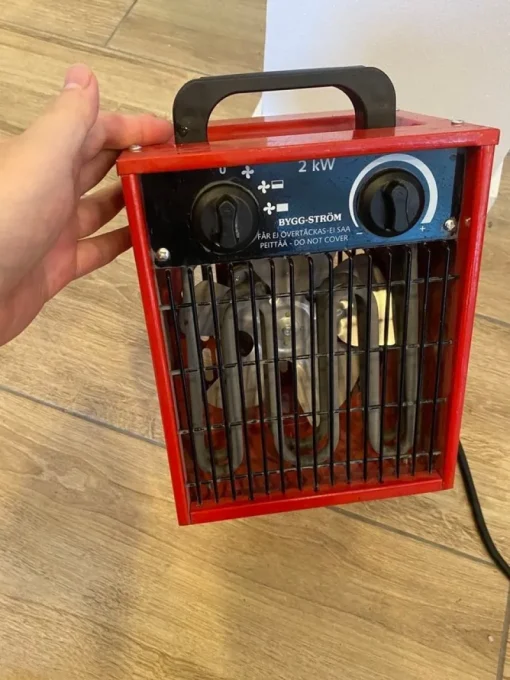 Tradera Värmefläkt 2kW> Värme