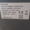 Tradera Värmefläkt Rusta 90751061> Värme