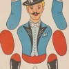 Tradera Övrigt<Vykort Klippdockkort Cirkus Reibusch Direktör Reibusch Obeg