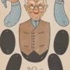 Tradera Övrigt<Vykort Klippdockkort Cirkus Reibusch