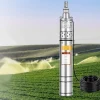 Tradera Trädgårdsredskap<550W 0,75HP 2000L/H dränkbar djupbrunnspump,stort flöde,högt tryck,flera filter
