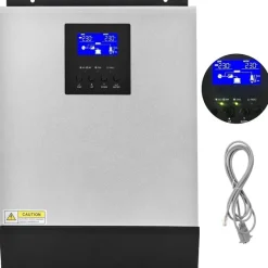 Tradera 2400W 24V Ren Sinusvåg Solcellsväxelriktare^ Husbilar & Husvagnar