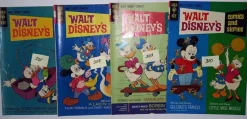 Tradera WDC&S parti, 4 nummer 1965-66 Murry, Barks> Amerikanska Serier