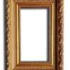 Tradera 10x18 cm eller 4x7 tum, fotoram i guld^ Ramar