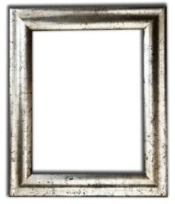 Tradera 20x25 cm eller 8x10 tum, fotoram i silver^ Ramar