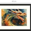 Tradera Year of the Dragon konsttavla Limited Edition 1 av 25 gjorda^ Övrig Konst