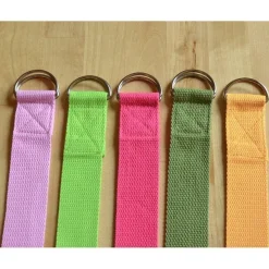 Tradera Yoga<Yogaband 180 cm (ljus rosa), Yogabälte, Yoga strap, Fitnessband
